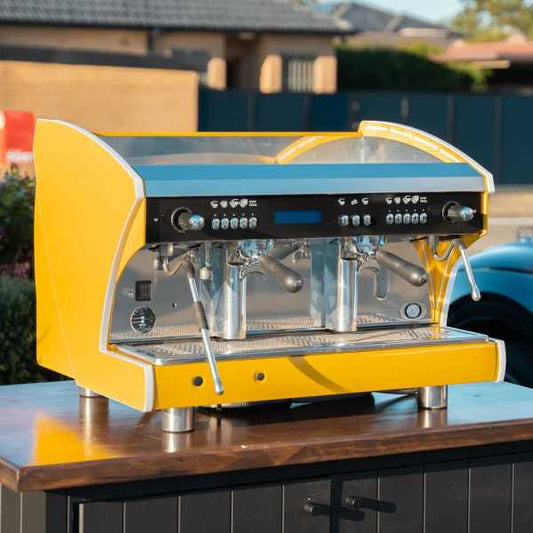 Custom Pre Loved 2 Group Wega Tron In Canary Yellow - Australia - Di Pacci