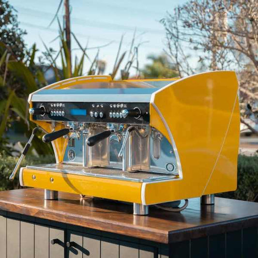 Custom Pre Loved 2 Group Wega Tron In Canary Yellow - Australia - Di Pacci