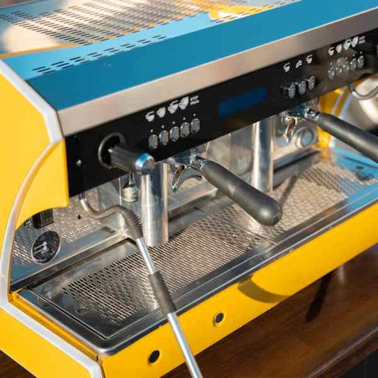 Custom Pre Loved 2 Group Wega Tron In Canary Yellow - Australia - Di Pacci