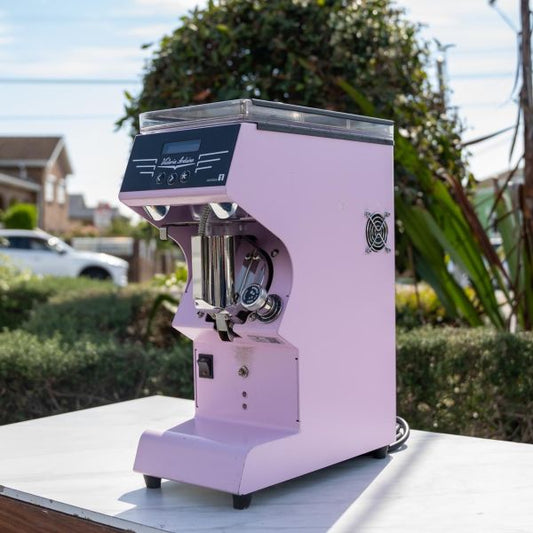 Custom Pre Loved Mythos One Coffee Grinder In Lilac - Australia - Di Pacci