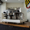 Custom White 2 Group 15 Amp WEGA POLARIS 2 Group Coffee Machine - Australia - Di Pacci