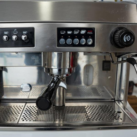 Custom White 2 Group 15 Amp WEGA POLARIS 2 Group Coffee Machine - Australia - Di Pacci