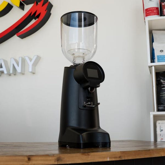 Ex Demo Eureka Helios 80 Electronic Coffee Grinder In Black