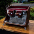 EX DEMO FABER 2 GROUP ESE POD MACHINE BURGUNDY