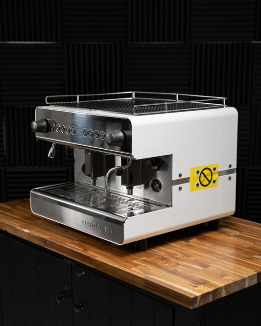 Brand New Iberital IB7 Compact 2 Group Commercial Coffee Machine