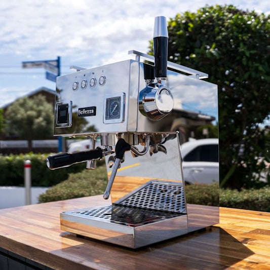 Demo Bellezza Bellona Dual Boiler Semi Commercial Coffee Machine - Australia - Di Pacci