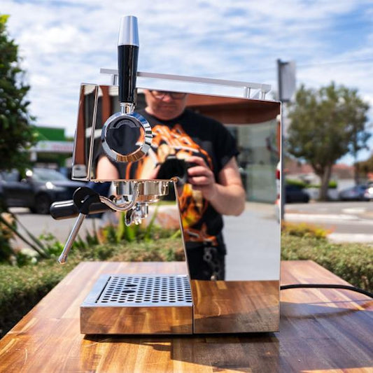 Demo Bellezza Bellona Dual Boiler Semi Commercial Coffee Machine - Australia - Di Pacci
