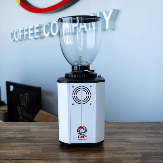 DIP DS - 68 Coffee Grinder – White (Ex - Rental, Near New) - Australia - Di Pacci