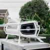 Display Demo Sanremo Cafe Racer Naked White 2 Group Coffee Machine - Australia - Di Pacci