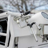 Display Demo Sanremo Cafe Racer Naked White 2 Group Coffee Machine - Australia - Di Pacci
