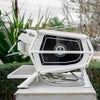 Display Demo Sanremo Cafe Racer Naked White 2 Group Coffee Machine - Australia - Di Pacci