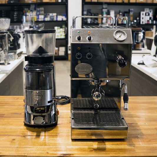 ECM Casa Coffee Machine & ECM Grinder Package – Pre - Loved - Australia - Di Pacci