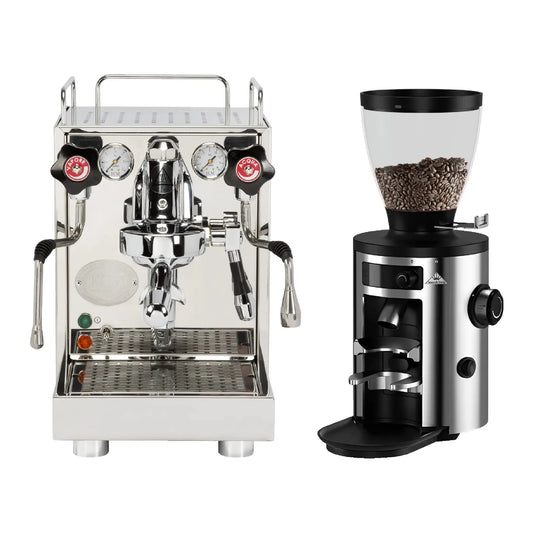 ECM Mechanika VI Slim PID Coffee Machine & Mahlkonig X54 Coffee Grinder(chrome) Package - Australia - Di Pacci