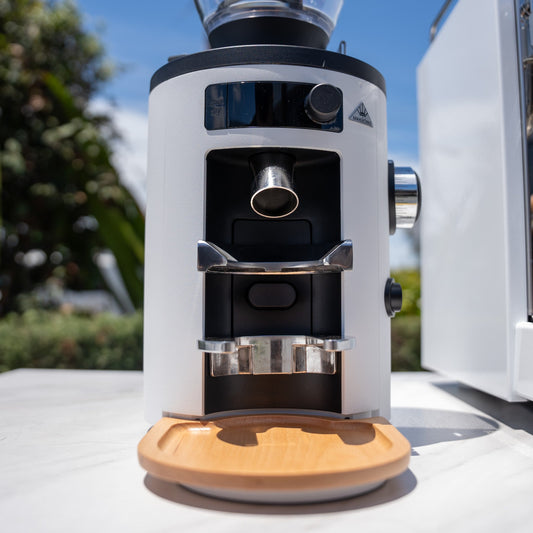 ECM Mechanika VI Slim White Package + Mahlkonig X54 Grinder & Mahlkonig Accessories - Australia - Di Pacci