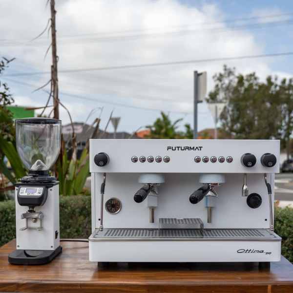 Ex Demo 2 Group Coffee Machine & On Demand Grinder Package - Australia - Di Pacci