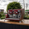 Ex Demo Commercial 2 Group ESE Pod Coffee Machine With Milk Steamer - Australia - Di Pacci