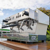 Ex Demo Custom La Marzocco Linea S In Beige 2 Group Coffee Machine - Australia - Di Pacci