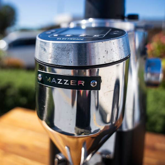 Ex - Demo Display Mazzer Kold S Electric Coffee Grinder – Black | As New - Australia - Di Pacci