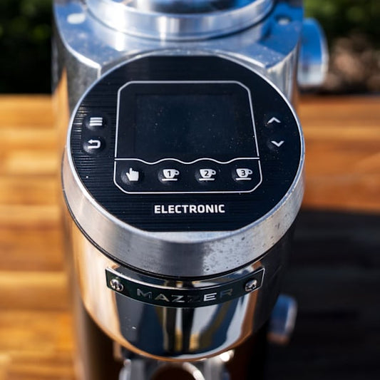 Ex - Demo Display Mazzer Kold S Electric Coffee Grinder – Black | As New - Australia - Di Pacci
