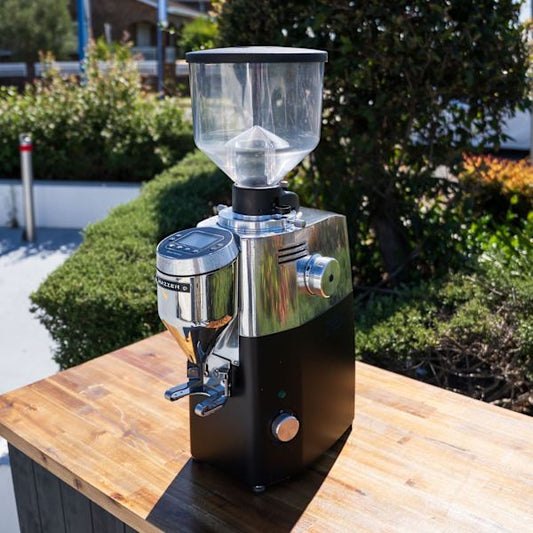 Ex - Demo Display Mazzer Kold S Electric Coffee Grinder – Black | As New - Australia - Di Pacci