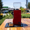 Ex - Demo Eureka XL Coffee Grinder – Red | Rubber Mat Kit | As New - Australia - Di Pacci