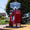 Ex - Demo Eureka XL Coffee Grinder – Red | Rubber Mat Kit | As New - Australia - Di Pacci