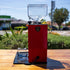 Ex - Demo Eureka XL Coffee Grinder – Red | Rubber Mat Kit | As New - Australia - Di Pacci