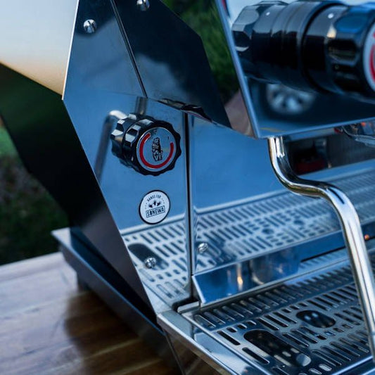 Ex - Demo La Marzocco KB90 – 2 Group Gloss Black – Like New Condition - Australia - Di Pacci