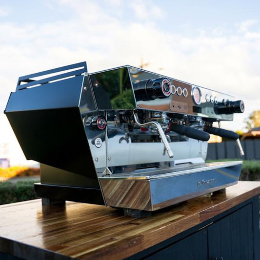 Ex - Demo La Marzocco KB90 – 2 Group Gloss Black – Like New Condition - Australia - Di Pacci
