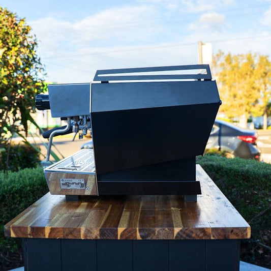 Ex - Demo La Marzocco KB90 – 2 Group Gloss Black – Like New Condition - Australia - Di Pacci