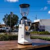 Ex Demo Mazzer Robur S Electronic In White - Australia - Di Pacci