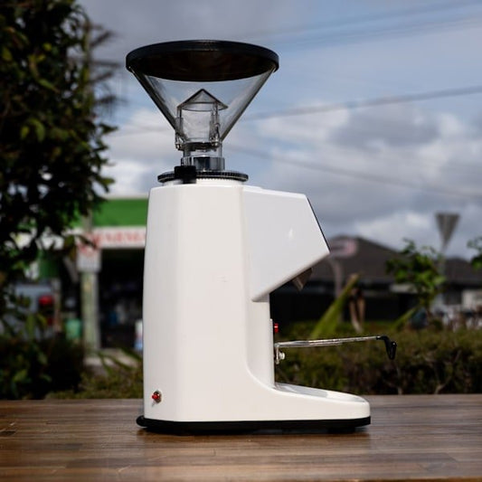 Ex - Demo Precision GS7 Coffee Grinder – White - Australia - Di Pacci