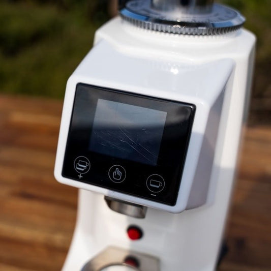 Ex - Demo Precision GS7 Coffee Grinder – White - Australia - Di Pacci