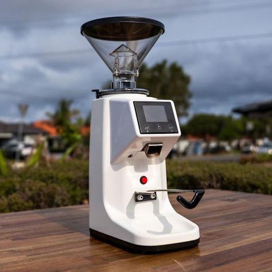 Ex - Demo Precision GS7 Coffee Grinder – White - Australia - Di Pacci
