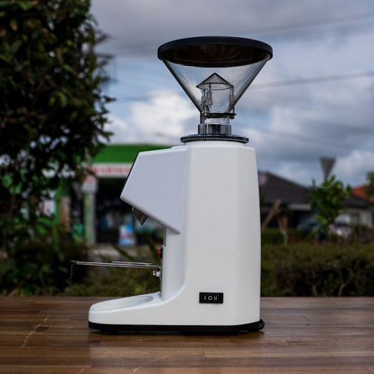 Ex - Demo Precision GS7 Coffee Grinder – White - Australia - Di Pacci