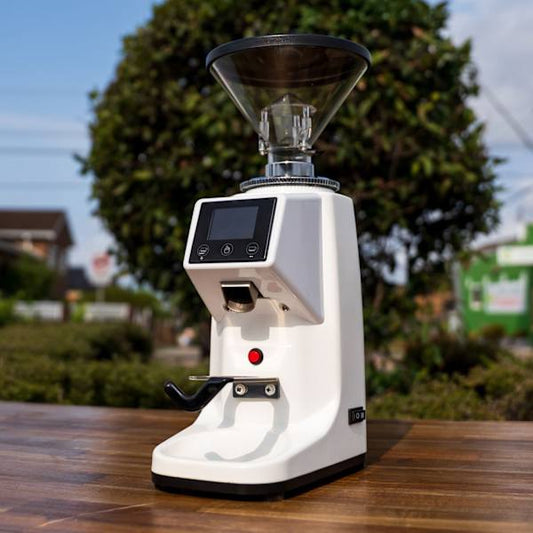 Ex - Demo Precision GS7 Coffee Grinder – White - Australia - Di Pacci