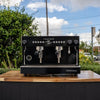 Ex Demo Visacrem 2 Group Tall Cup Shot timers Coffee Machine - Australia - Di Pacci
