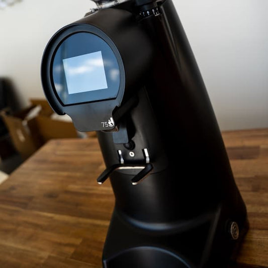 Ex Demo Eureka Helios 80 Electronic Coffee Grinder In Black