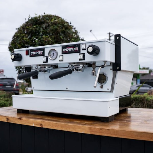 Fully Refurbished 2 Group La Marzocco Linea Av White - Australia - Di Pacci