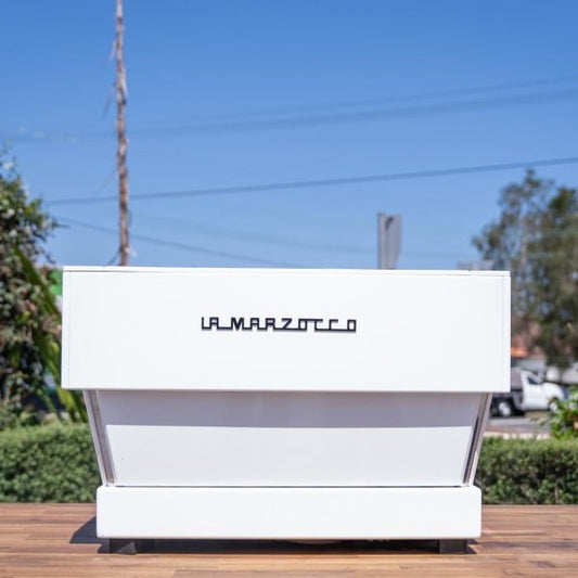 Fully Refurbished Custom White La Marzocco Linea Av - Australia - Di Pacci