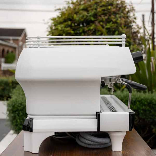 Fully Refurbished La Marzocco FB80 Coffee Machine In Gloss White - Australia - Di Pacci