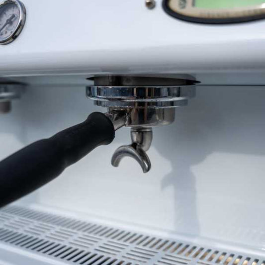 Fully Serviced 3 Group La Marzocco GB5 In Gloss White Coffee Machine - Australia - Di Pacci