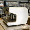 Futurmat 2 group Futurmat White Immaculate Commercial Coffee Machine - Australia - Di Pacci