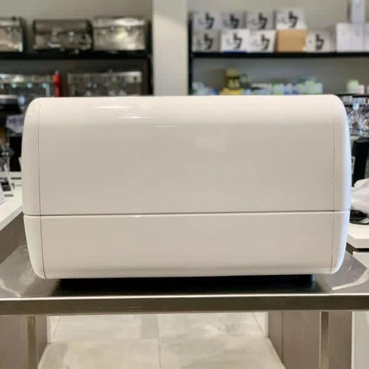 Futurmat 2 group Futurmat White Immaculate Commercial Coffee Machine - Australia - Di Pacci