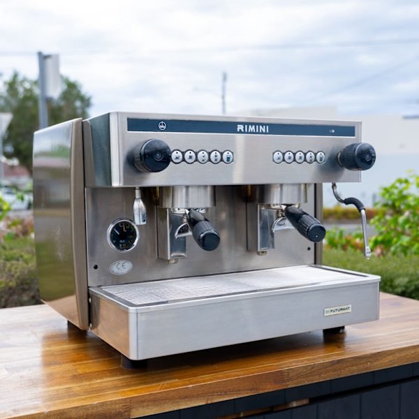 Futurmat Rimini 2 Group Compact Coffee Machine – 10A – Rotary Pump - Australia - Di Pacci