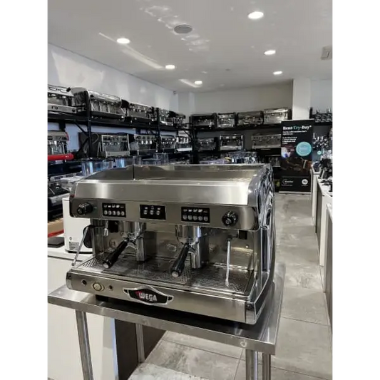 Great Condition Used 2 Group Wega Polaris Commercial Coffee