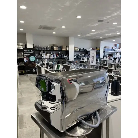 Great Condition Used 2 Group Wega Polaris Commercial Coffee
