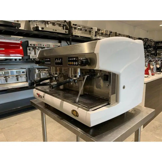 Great Looking Wega Polaris Two Group Commercial Coffee