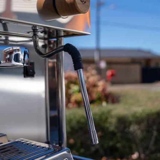 Hand Made 2 Group Commercial Coffee machine Tall Cup Shot Timers & PID - Australia - Di Pacci