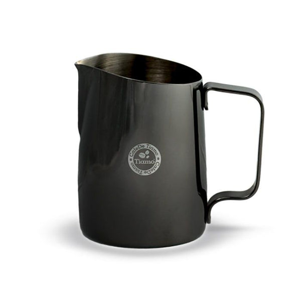 Tiamo Tapered Milk Jug, 650ml - Metallic